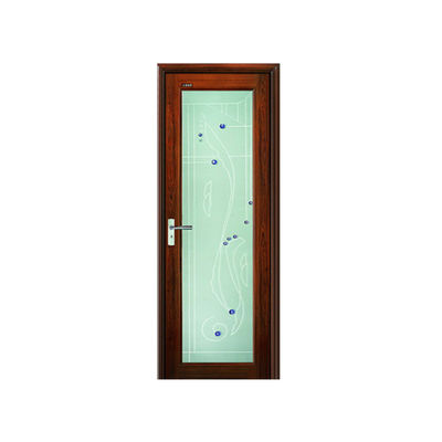 Aluminium legering Moderne badkamer glasvezel bekleding deur met moderne design stijl