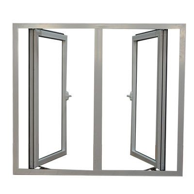 Swing Open Style Europese 50 Series Aluminium Casement Window Home