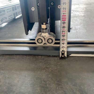 Hardware geluidsdicht interieur Bi-vouwbaar Dubbelglas Aluminium glas Thermische breuk Bi-vouwbaar Patio vouwdeuren