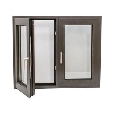 Aluminium Extrusie Huis Venster Plannen voor Casement Windows Wit Profiel Kleur te voldoen