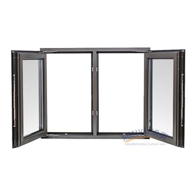 Aluminium Extrusie Huis Venster Plannen voor Casement Windows Wit Profiel Kleur te voldoen