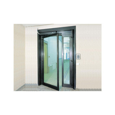 Vaste aluminium legering gehard glas deur in moderne ontwerp stijl met casement opening