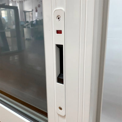 1.4 mm Profieldikte Dubbelglazuur Dubbelgehard glas Aluminiumlegering Schuifvenster