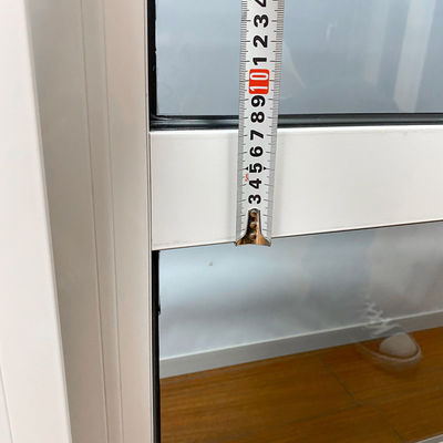 1.4 mm Profieldikte Dubbelglazuur Dubbelgehard glas Aluminiumlegering Schuifvenster