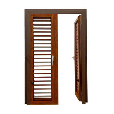 Hotelontwerpoplossing geanodiseerd of met poeder gecoat profiel Finish Swing open sluiter