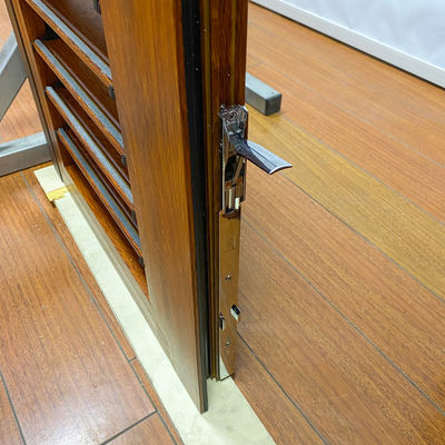 Hotelontwerpoplossing geanodiseerd of met poeder gecoat profiel Finish Swing open sluiter