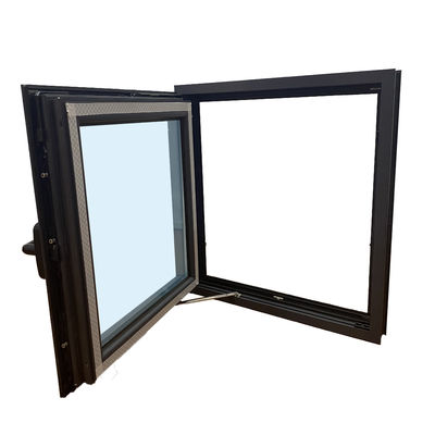 Villa's glazen raam met swing-casement stijl en aluminium legering frame glasvezel netten