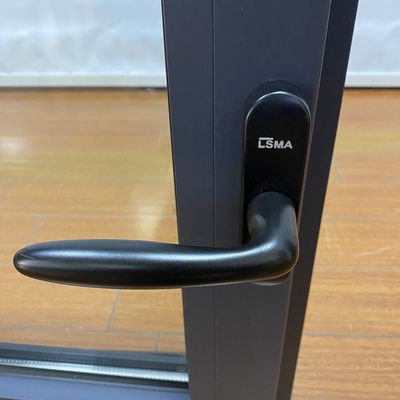 Villa's glazen raam met swing-casement stijl en aluminium legering frame glasvezel netten