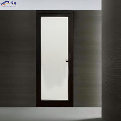 Moderne design aluminium legering Casement deuren met waterdichte glasvezel scherm netten