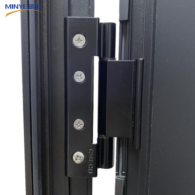 Zijdelingse openingsdeur met een enkelvoudige deur met aluminiumplaat 5 mm 9A 5 mm glas