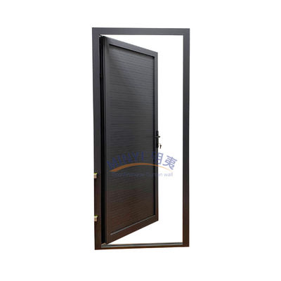 Modern Design Aluminium Geheel Panel Casement Door voor Exterieur Toepassingen