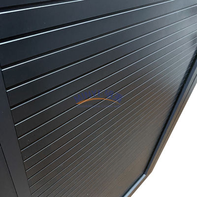 Modern Design Aluminium Geheel Panel Casement Door voor Exterieur Toepassingen