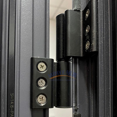 Modern Design Aluminium Geheel Panel Casement Door voor Exterieur Toepassingen