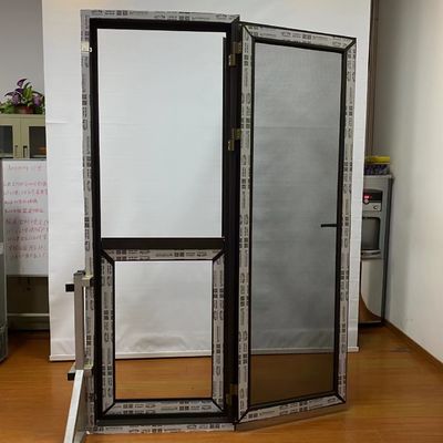Minimalistische glazen deur met Chinese top hardware aluminium dubbele bladkasten venster