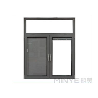 Gemakkelijk Schakelen Aluminium Aluminium Frame Casement Venster voor uw aangepaste vereisten