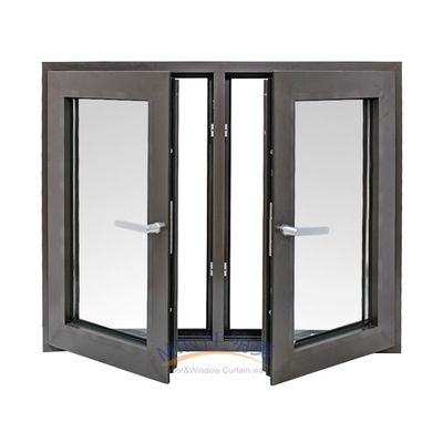Grote ventilatie aluminium ruiten met uitstekende afdichting en geluidsisolatie