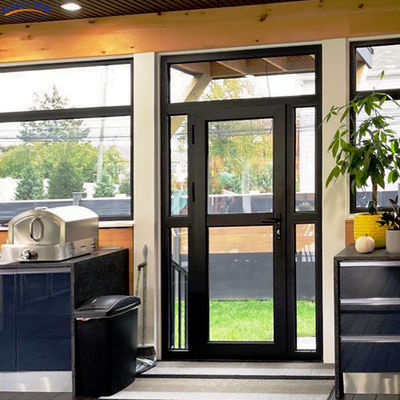 Termische breuk Aluminiumprofiel Halvglas Halv Aluminium Australië Standaard Casement Door