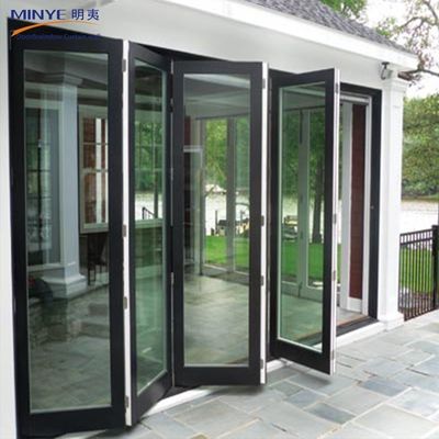 Dubbele beglazing geluiddichte buiten- en binnendeur met aluminiumlegering