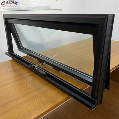 Aluminium luifel venster met dubbel gehard impact glas Direct van bij betaalbaar