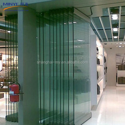 Prachtige raamloze Custom Glass Aluminium Balkon Klappende Deur Met Thermische Isolatie