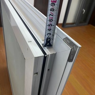 Dubbelgehard glas Aluminium vaste ramen voor horizontaal openingspatroon Drievoudig glas