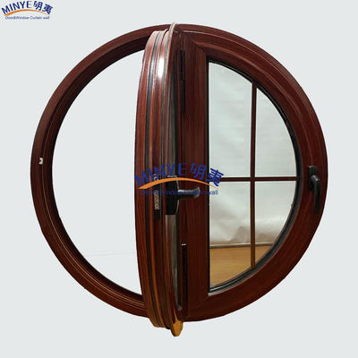 Aluminium legering glas Ronde venster met één klik Opening Gemakkelijke bediening en aangepaste kleuren