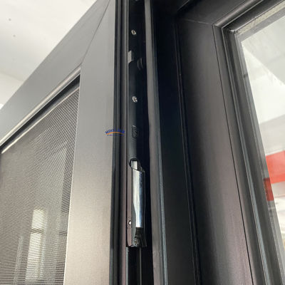 Doppelgehard glas thermisch doorbreken aluminium deur met hoge sterkte hardware