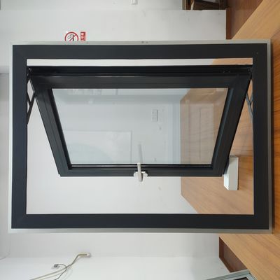 Professionele aluminium legering dubbel glas Frans raam voor drievoudig glas huis ramen