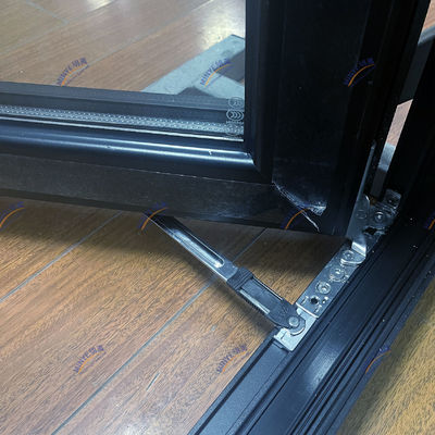 Twee-weg open kantel-draai kantel-en-draai aluminium venster met American Silicon Sealant