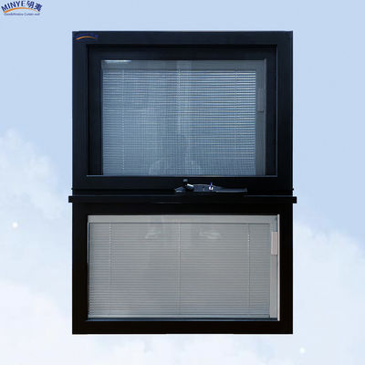 Moderne luxe regenbestendig aluminium frame swing awning Casement ramen met dubbel glas