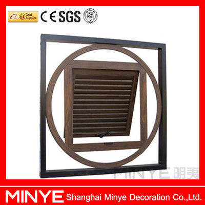 Swing Aluminium Center Round Window Pivot Shape Hang Window Casement Vensters met frame