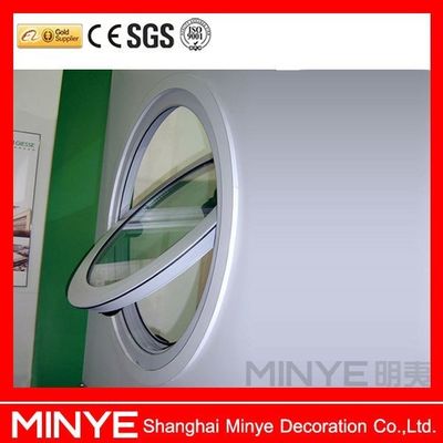 Swing Aluminium Center Round Window Pivot Shape Hang Window Casement Vensters met frame