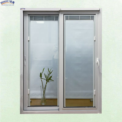 Gehard glas aluminium schuifdeur met gladde afwerking en laag-E coating in Shanghai