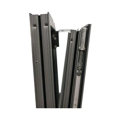 Aluminium ruiten met dubbele glazen rolluiken en moderne ontwerpstijl