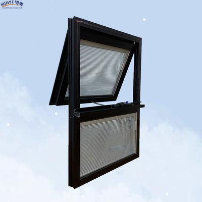 Verander uw ruimte met energiebesparende dubbelgehard glas-aluminium luifelvensters
