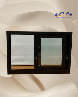Dubbelglas aluminium schuifvenster voor geluiddichte functie van aluminium