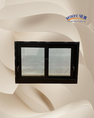 Dubbelglas aluminium schuifvenster voor geluiddichte functie van aluminium