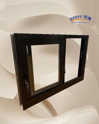 Dubbelglas aluminium schuifvenster voor geluiddichte functie van aluminium