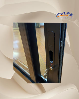 Dubbelglas aluminium schuifvenster voor geluiddichte functie van aluminium