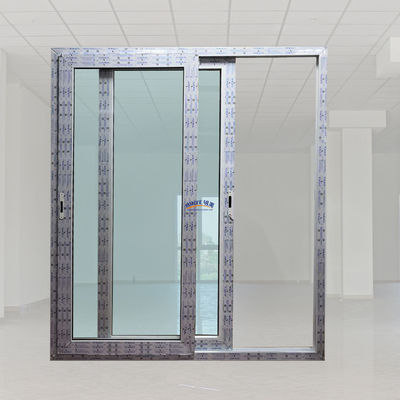 Energiebesparing Dubbelgehard glas UPVC PVC Schuifvensters Voor Patio Vinyl Glas Vensters