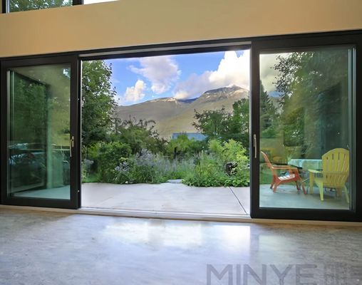 Modern ontwerp aluminium interieur Franse deuren met energiebesparing en thermische isolatie