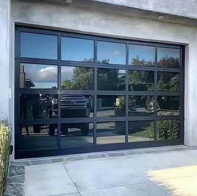Veiligheidsdeuren Moderne aluminium garagedeur voor duurzaamheid en betrouwbaarheid