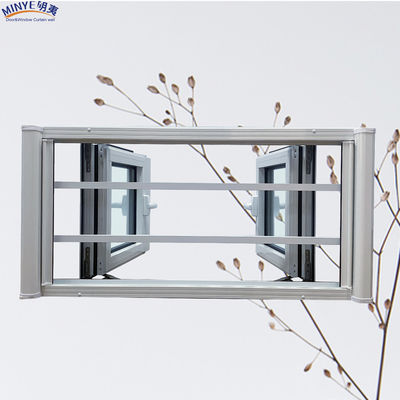 Villa Modern Design Aluminium Alloy Casement Venster met thermische breuk en aangepaste kleur