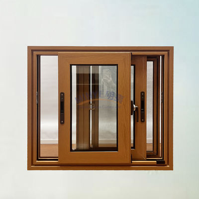 Horizontaal open patroon schuifglas venster voor aangepaste grootte in huis en kantoor