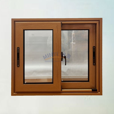 Horizontaal open patroon schuifglas venster voor aangepaste grootte in huis en kantoor