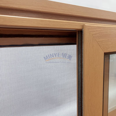 Horizontaal open patroon schuifglas venster voor aangepaste grootte in huis en kantoor