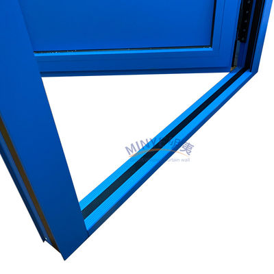 Anti-diefstal Franse ontwerp aluminium voordeur perfect voor thuis of bedrijf