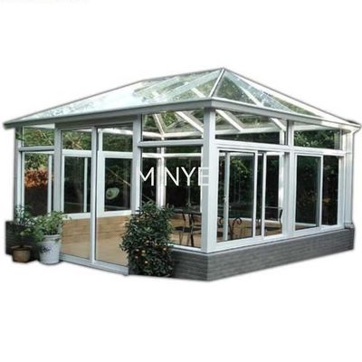Geniet van het buitenleven in comfort met zonnekamer glas huis aluminium legering materiaal frame