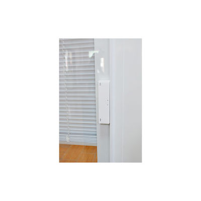 Waterdicht schuifvenster van aluminium met interne scheidingsstrook en dubbelgehard glas