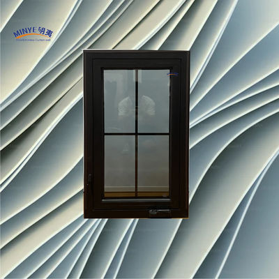 Moderne thermische doorbraak aluminium ruit met gespleten strook dubbel gehard glas